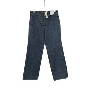 NWT J Crew Full Length Slim Wide Trouser Jeans Size 26 Petite